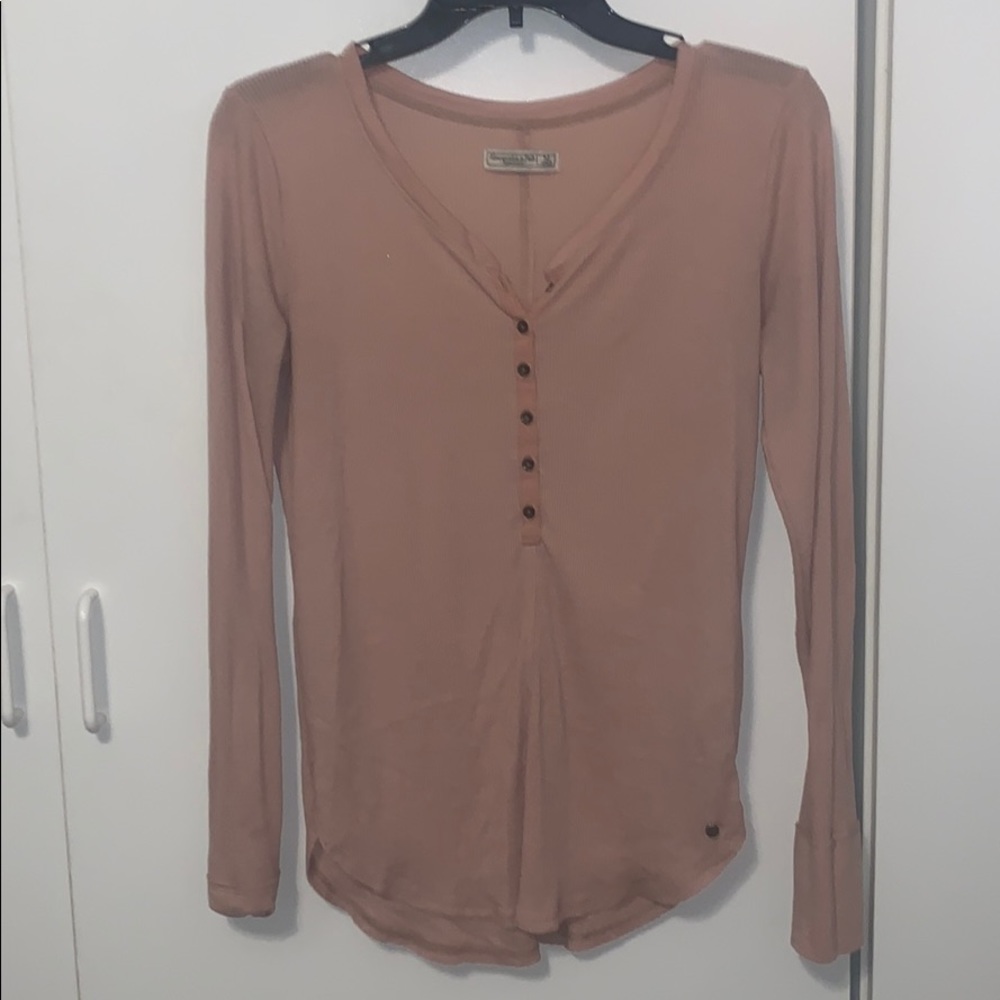 Abercrombie & Fitch Henley button up